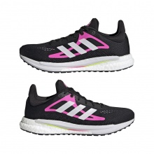 adidas Solar Glide 3 2021 black/pink Lightweight Running Shoes Women